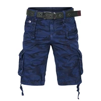 cargo shorts men 2021 summer breeches pocket army camo bermuda male knee length mens cotton military clothing camouflage shorts