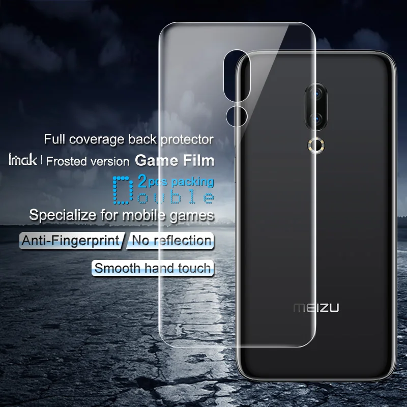 Матовый гидрогель Imak с защитой от отпечатков пальцев для Meizu 16th Защитная пленка