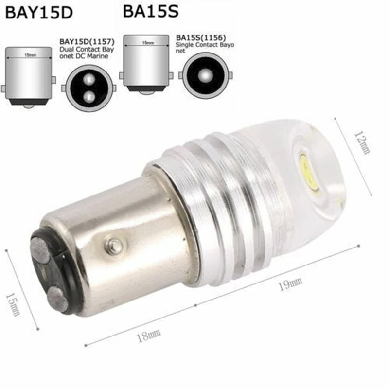 2 шт. торможение мигание лампа DC12 красный белый авто стоп сигнал 1157 led BAY15D P21/5 W t20 7443