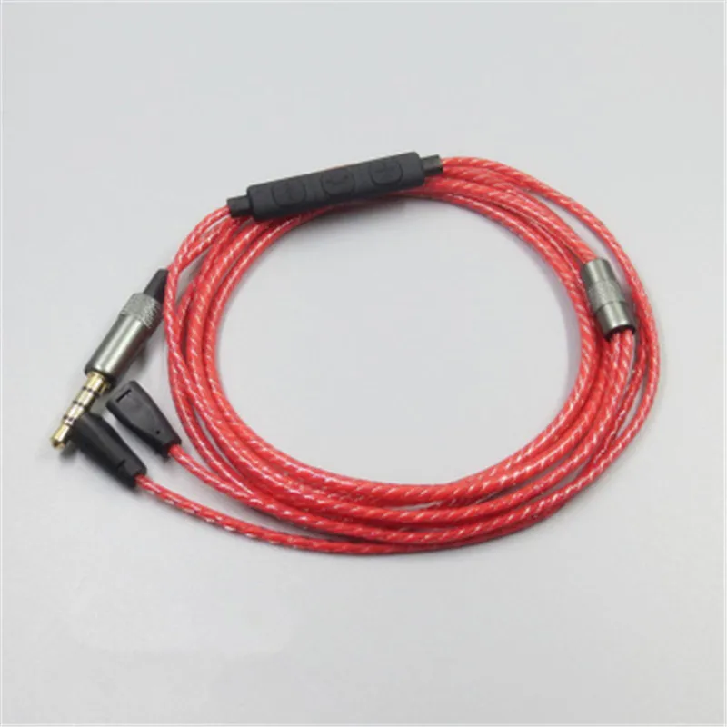 1 2 м сменный аудиокабель для наушников Sennheiser IE80 IE80S микрофон регулятор громкости