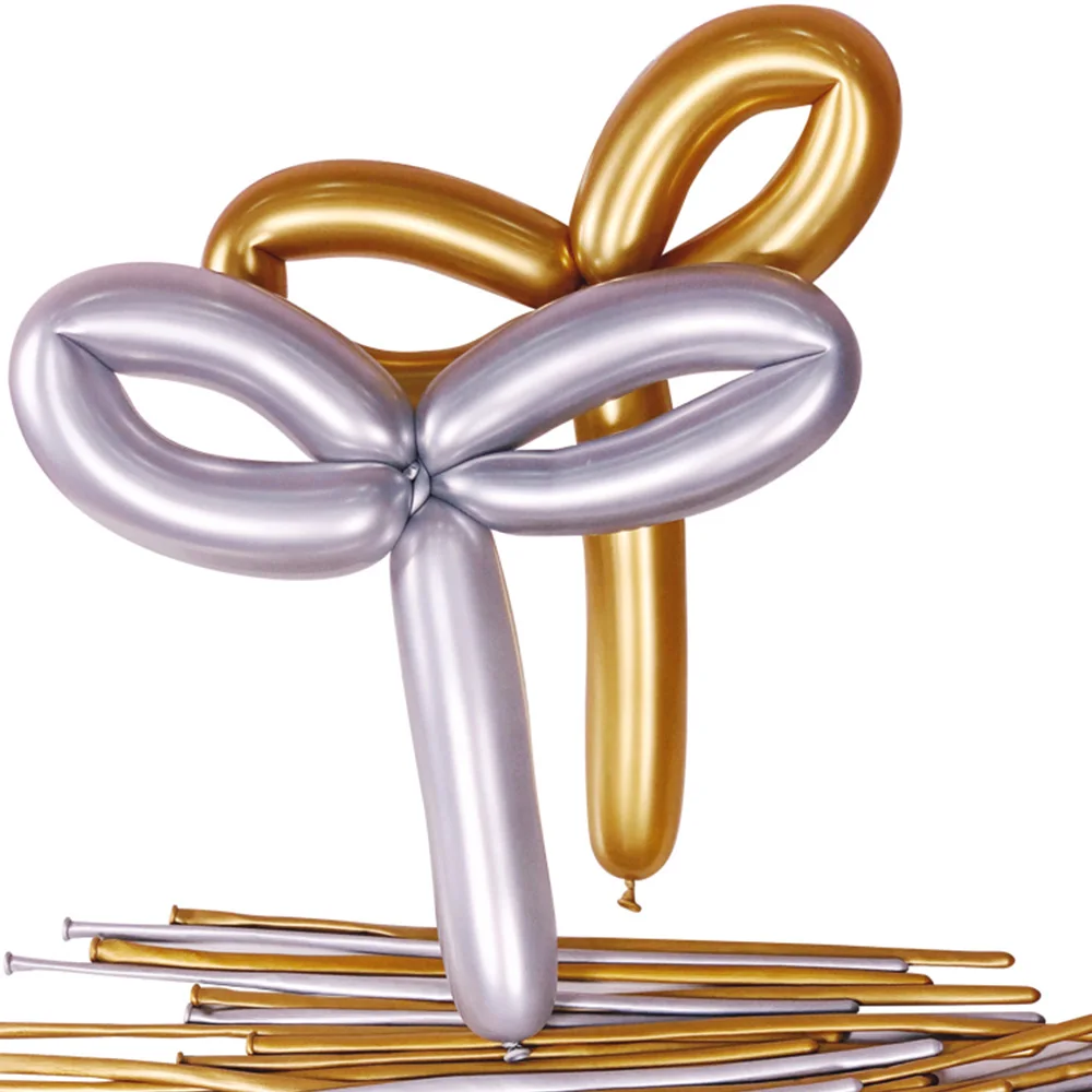 1 шт./лот волшебные Длинные Воздушные шары длинные металлические полосы