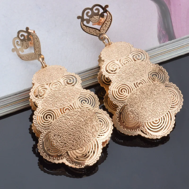 Nao этнические свадебные серьги женские богемные длинные с цветком Висячие