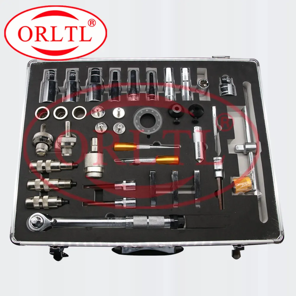 

Diesel Tools New 40pcs Injector Repair Disassembly Tool Kits Diesel Fuel Injector Dismantling Equipments For Bosch Denso DelphI