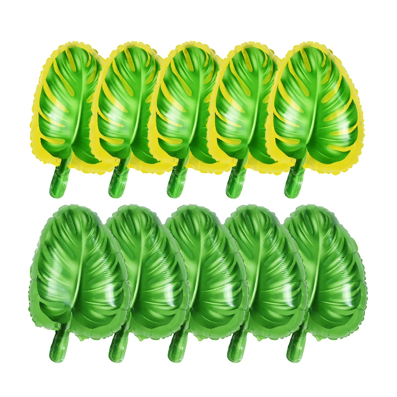 

Hawaii Party Foil Balloon Flamingo Pineapple Palm Leaf Balloon Set Summer Tropical Birthday Wedding Party Decoration Kids Favors