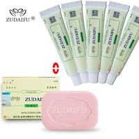 6pcs zudaifu psoriasis soap cream atopic seborrheic dermatitis chinese dyshidrotic eczema skin treatment ointment medicine