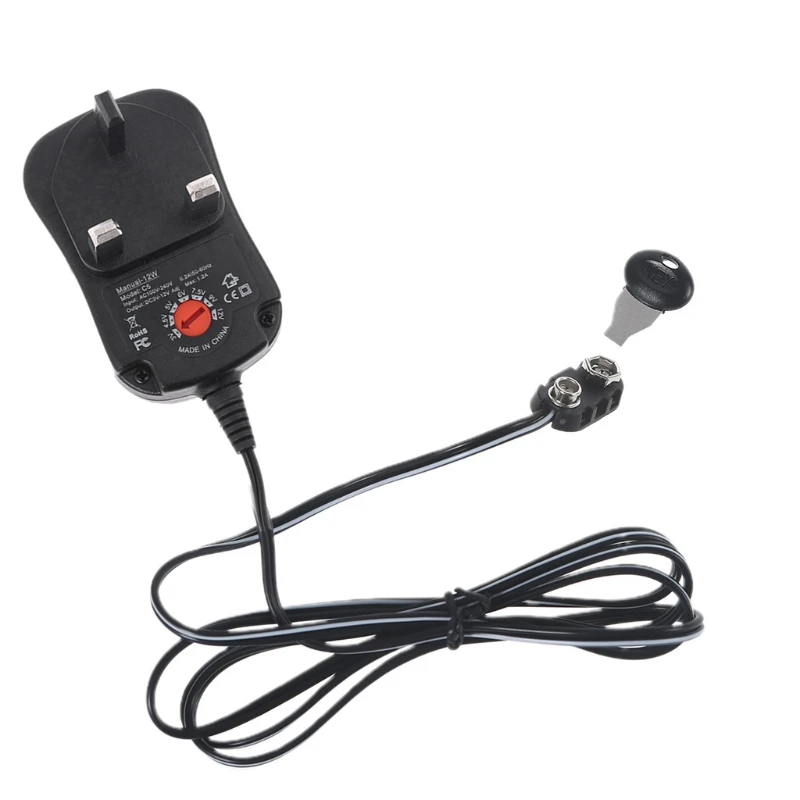 Replace 9V Battery AC Adapter Kit for Multitester clocks remotes toys and more N0PB | Электроника