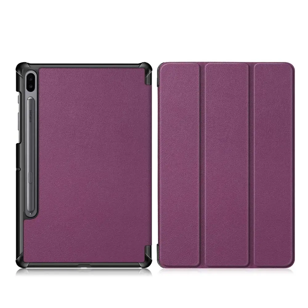 T860-KST-Purple Чехол для samsung galaxy tab S6 чехол для планшета samsung tab S6 Чехол - Цвет: T860-KST-Purple
