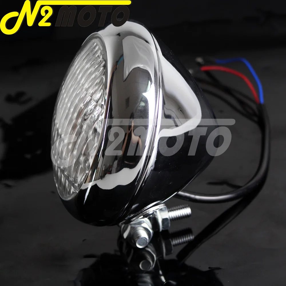 Алюминиевый головной фонарь 4 5 дюйма H4 фара ближнего и дальнего света для