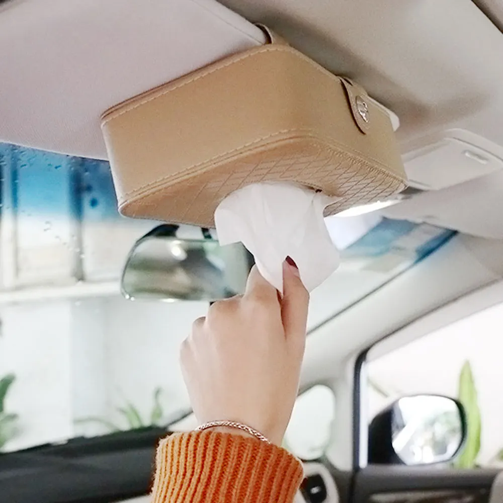 Роскошные автомобильные салфетки солнцезащитный козырек подголовник заднего