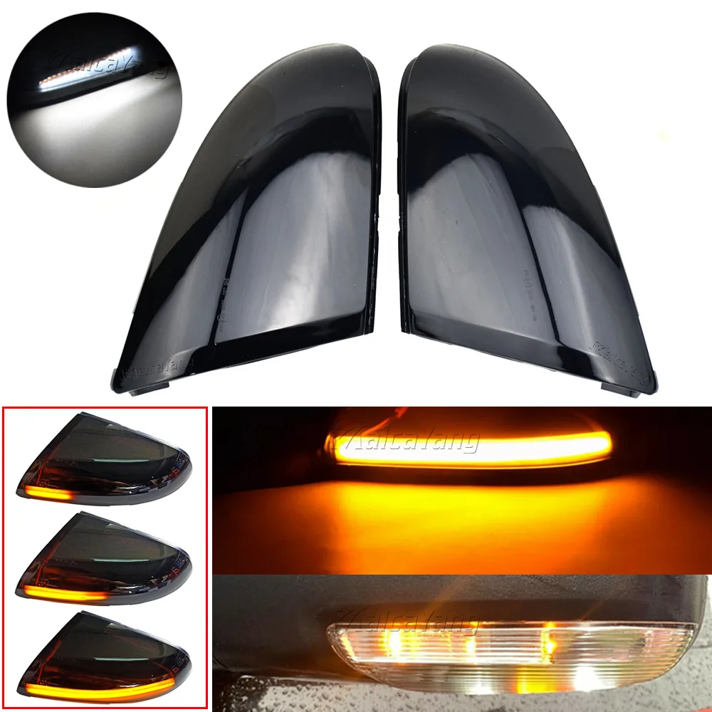 

Glossy Black Lens Dynamic LED Turn Signal Indicator Lights Scroll Side Rearview Mirror Blinker Lamp For Dodge Ram 1500 2500 3500