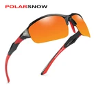 Поляризованные солнцезащитные очки POLARSNOW для мужчин и женщин, водительские солнцезащитные очки для рыбалки, брендовые дизайнерские очки в оправе