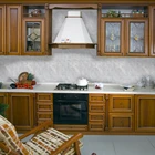 Исландский серый Мрамор самоклеющиеся плитка 3D стены Стикеры эпоксидной Ванная комната Кухня домашний декор маслонепроницаемый Водонепроницаемый Декор