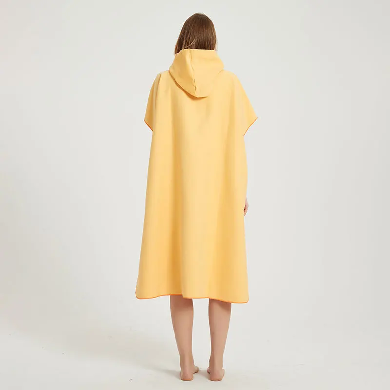 Взрослый костюм для дайвинга пончо плащ быстросохнущее полотенце с капюшоном
