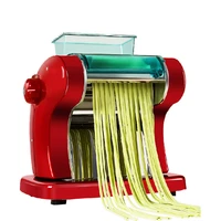beijamei electric noodle maker automatic dumpling wrapper press machine dough mixer spaghetti pasta making machines