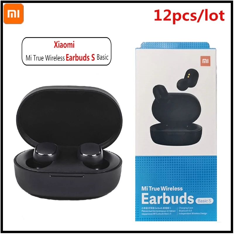 

Bluetooth-наушники Xiaomi Redmi Airdots S, 12 шт./лот, оригинальные, глобальная версия