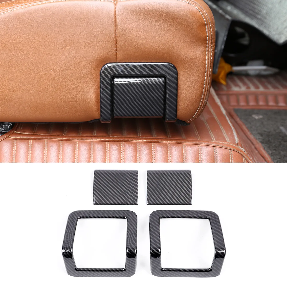 

For 2014-2018 Toyota Tundra rear seat lift switch frame ABS car decoration accessories