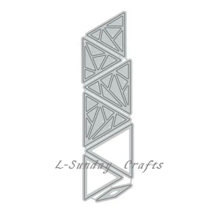 

L-Sunday Crafts Die Cuts Diamond Square Metal Cutting Dies Stencils Scrapbooking Embossing Paper Cardmaking Crafts Decor