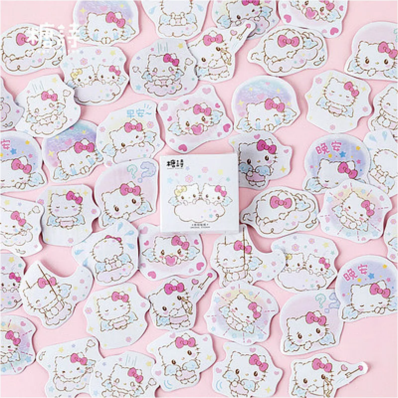 

1pack Kawaii Katie Soft Sweets Memo Pad Plaids Lines Note Sticky Paper Stationery Planner Stickers Notepad School Supplies