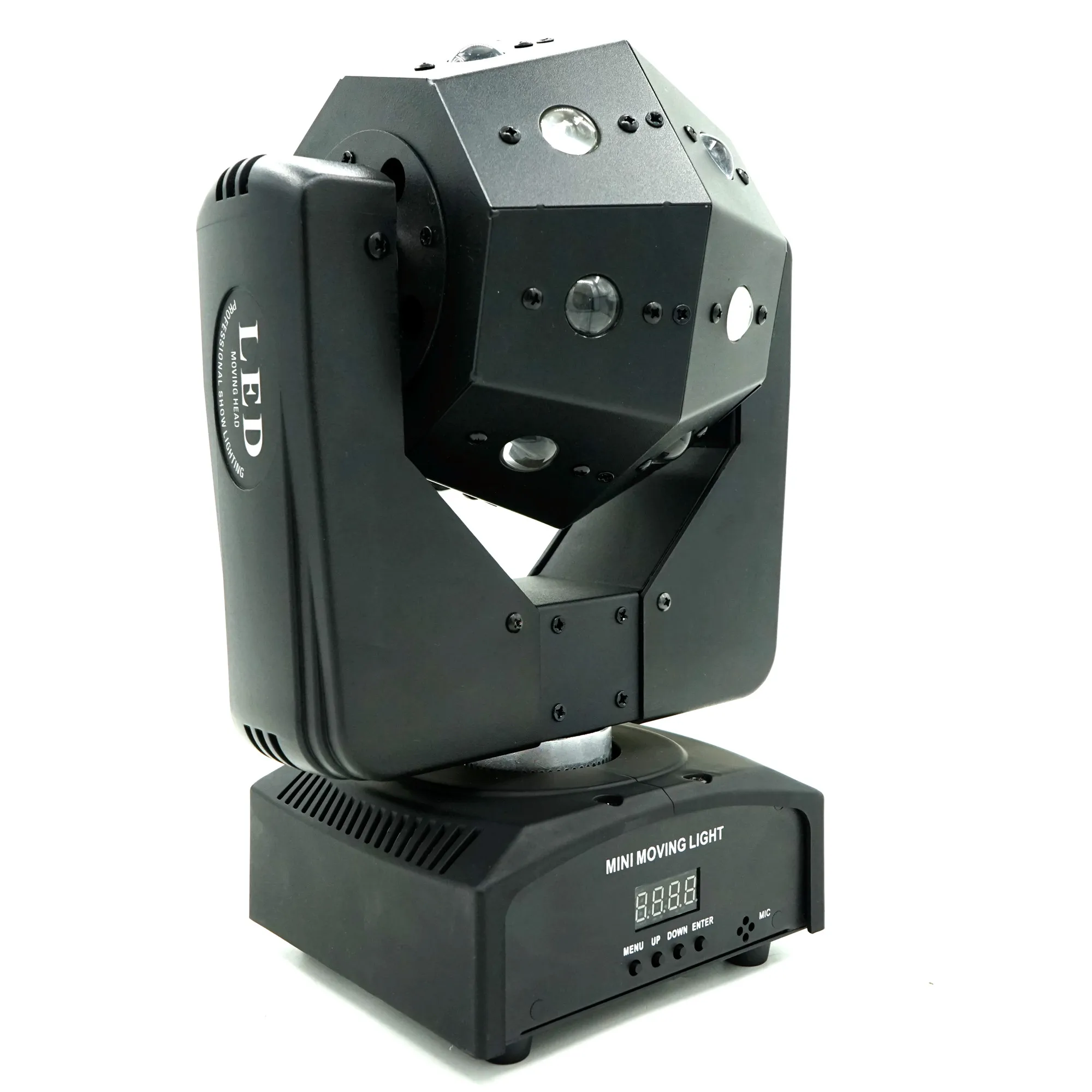 Мощный неограниченный Вращающийся Dj лазерный диско светодиодный стробоскоп 3 в 1