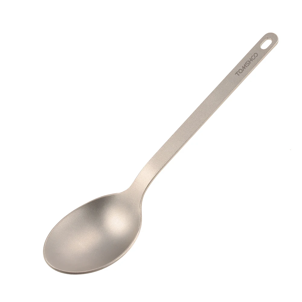 Титановая Ложка TOMSHOO ложка для кемпинга посуда улицы столовые приборы дома