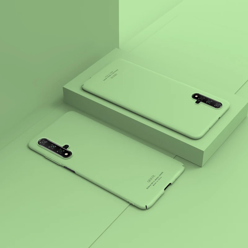 Жесткий пластиковый Чехол Honor View 20 матовый чехол из поликарбоната для Huawei P20 Pro P30