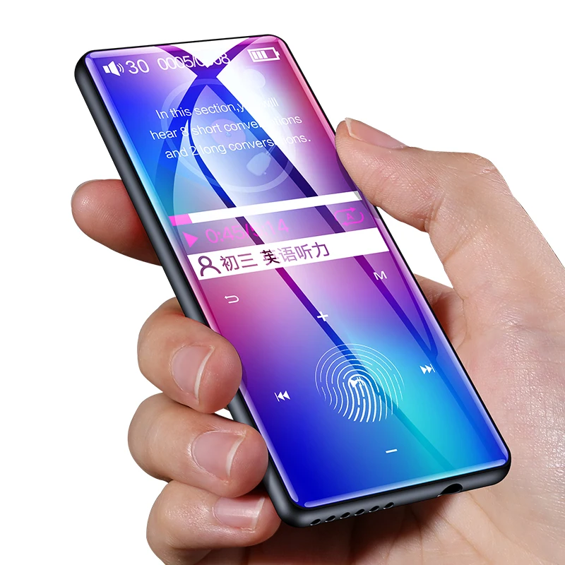 Yescool X10 металлический стерео MP3 автомобильный музыкальный плеер FM Радио сенсорный экран рекордер Walkman портативный MP4 Bluetooth видео плеер 16 Гб