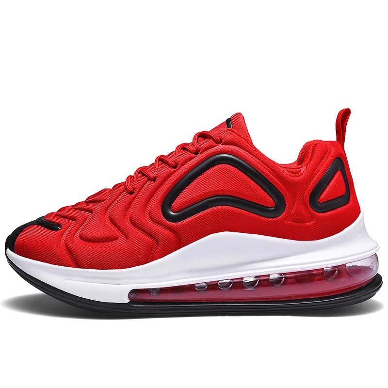 2020 men's shoes autumn new air cushion shock absorption running fashion trend net red casual wild thick bottom men' | Обувь