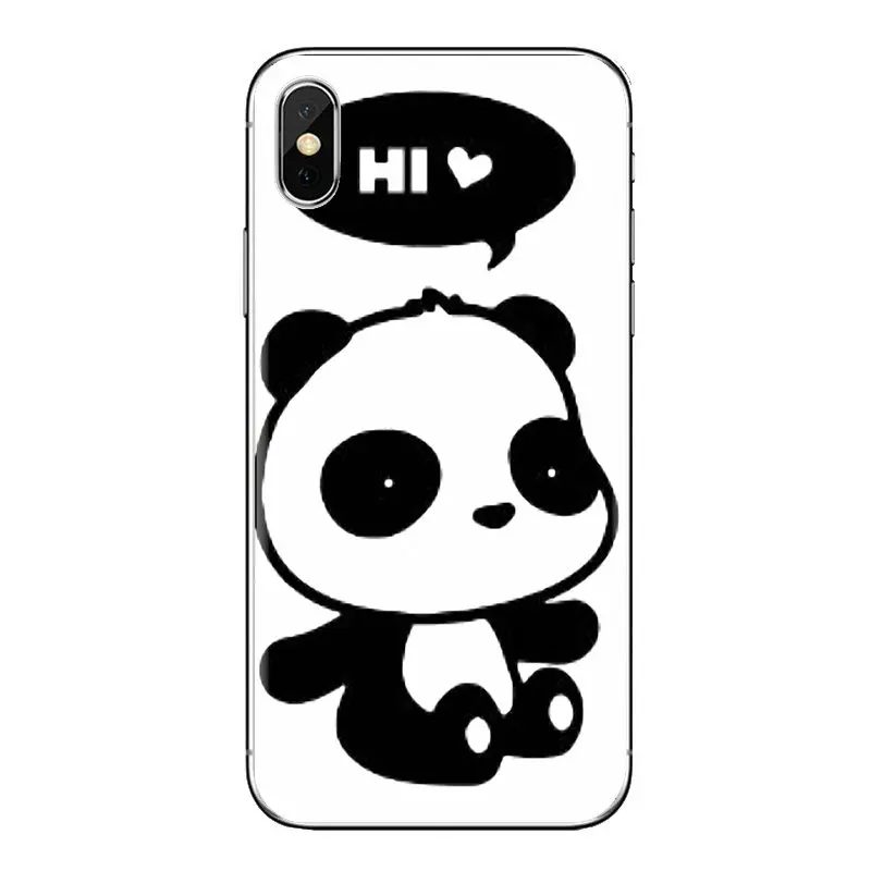 Soft Transparent Covers For Huawei Honor 7X V10 6C V9 6A Play 9 Mate 10 Pro Y7 Y5 P8 P10 Lite Plus GR5 2017 lovely Chinese Panda |