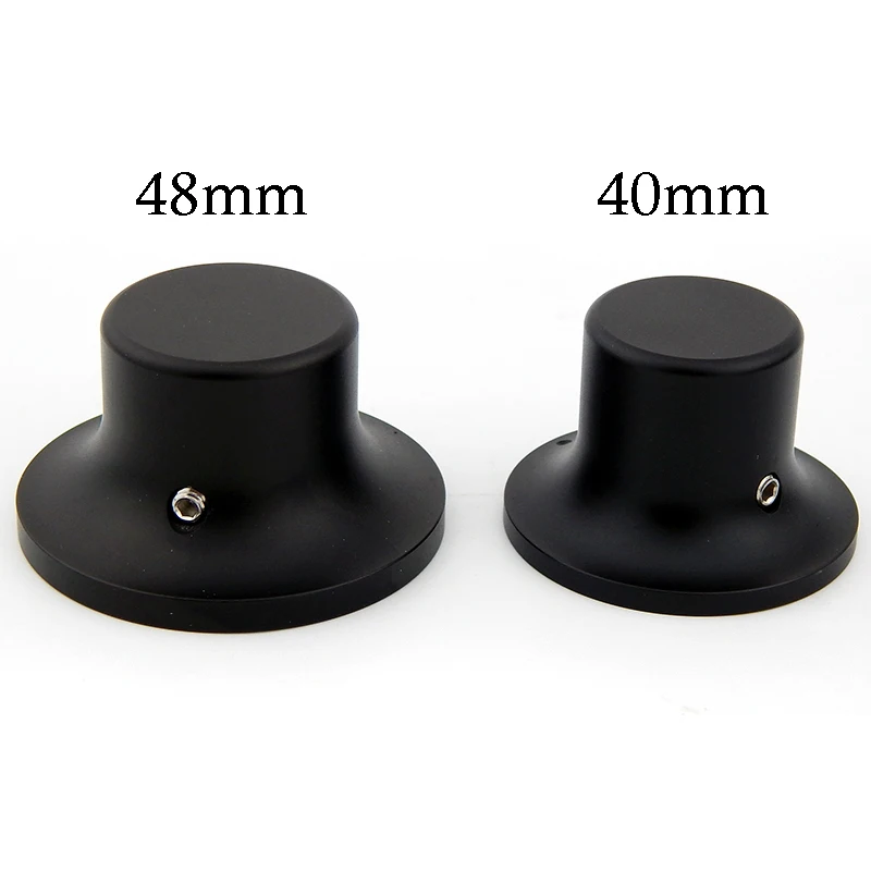 Алюминиевая ручка громкости 1 шт. диаметр 48 мм высота 26 регулятор для усилителя