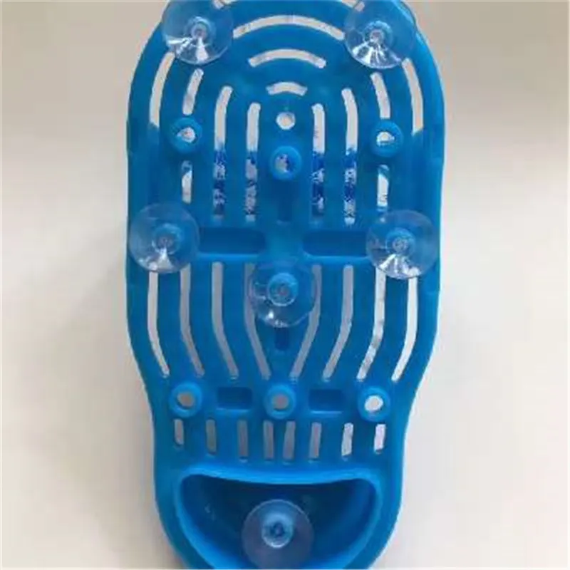 

Plastic Bath Shoe Shower Brush Massager Pumice Stone Slippers Bath Shoes Brush for Feet Foot Scrubber Brushes 28cm*14cm*10cm