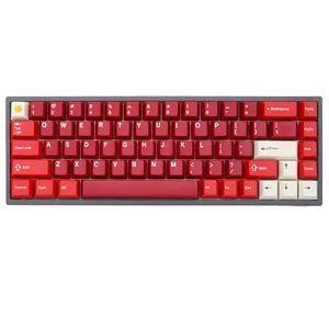 bm68rgb bm68 rgb 65% hot swappable Custom Mechanical Keyboard PCB
programmed qmk VIA firmware full rgb switch underglow type c