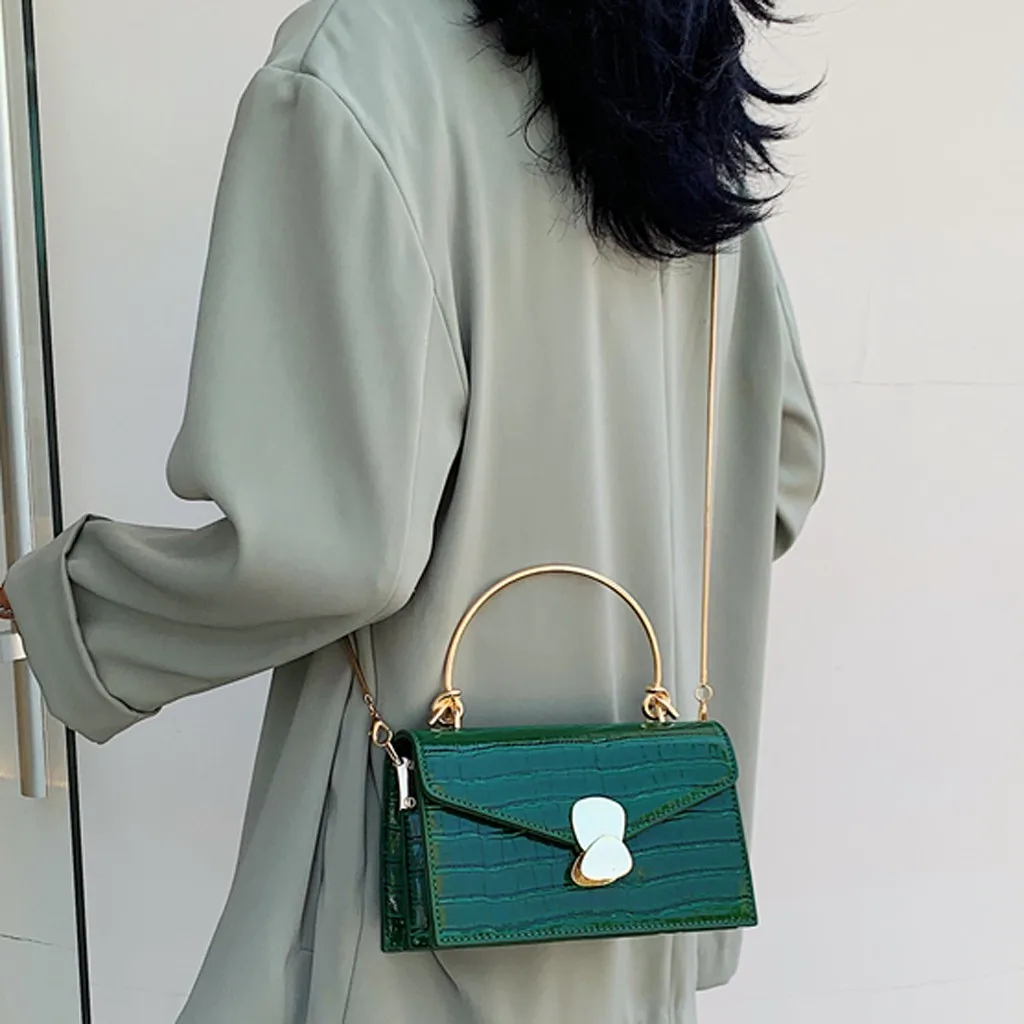 Модная женская сумка через плечо на кошелек для покупок роскошная простая