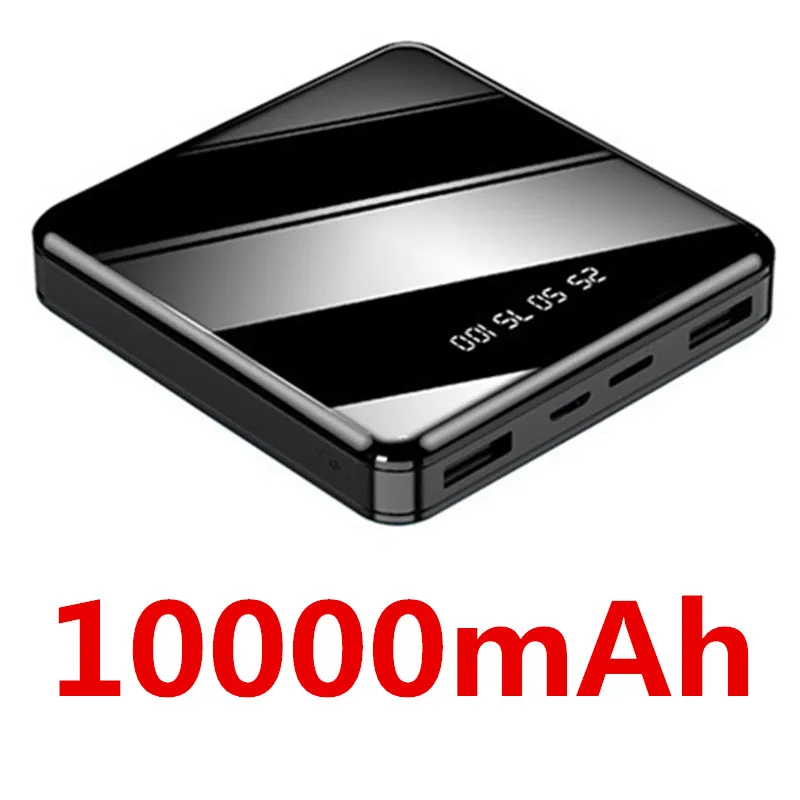 

Mini Power Bank 10000mAh Fast Charging Power Bank 10000mAh Portable External Battery Charger
