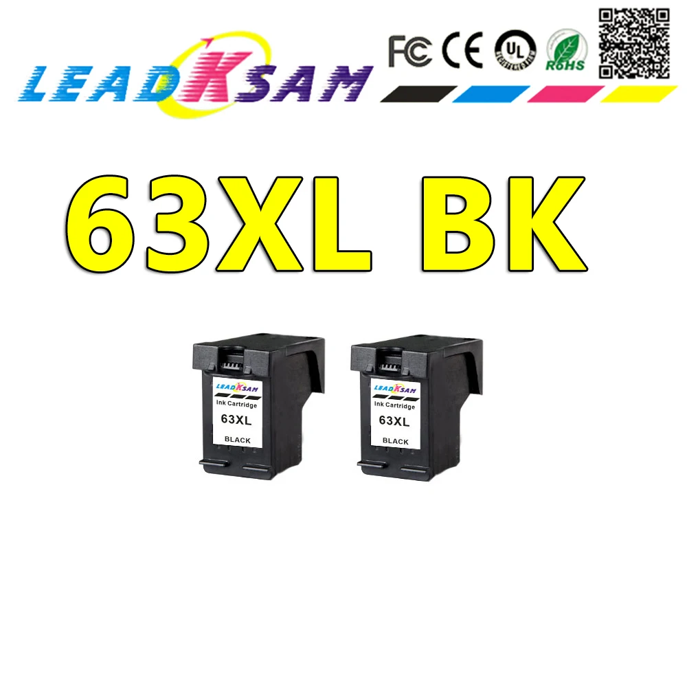 63XL картридж comaptible для hp 63 XL чернильный Officejet 5220 5230 5232 5252 5255 5258 5264