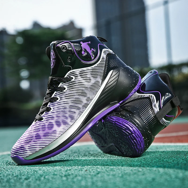 Новое поступление высокая обувь мужские уличные кроссовки износостойкие