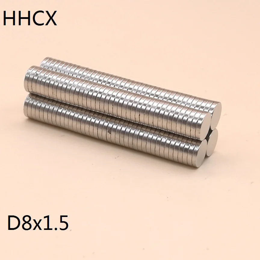 10 20 50 100 шт./лот магнит диска 8x1 5 N35 магниты NdFeB (неодим железо бор 8*1 8 x 1 для