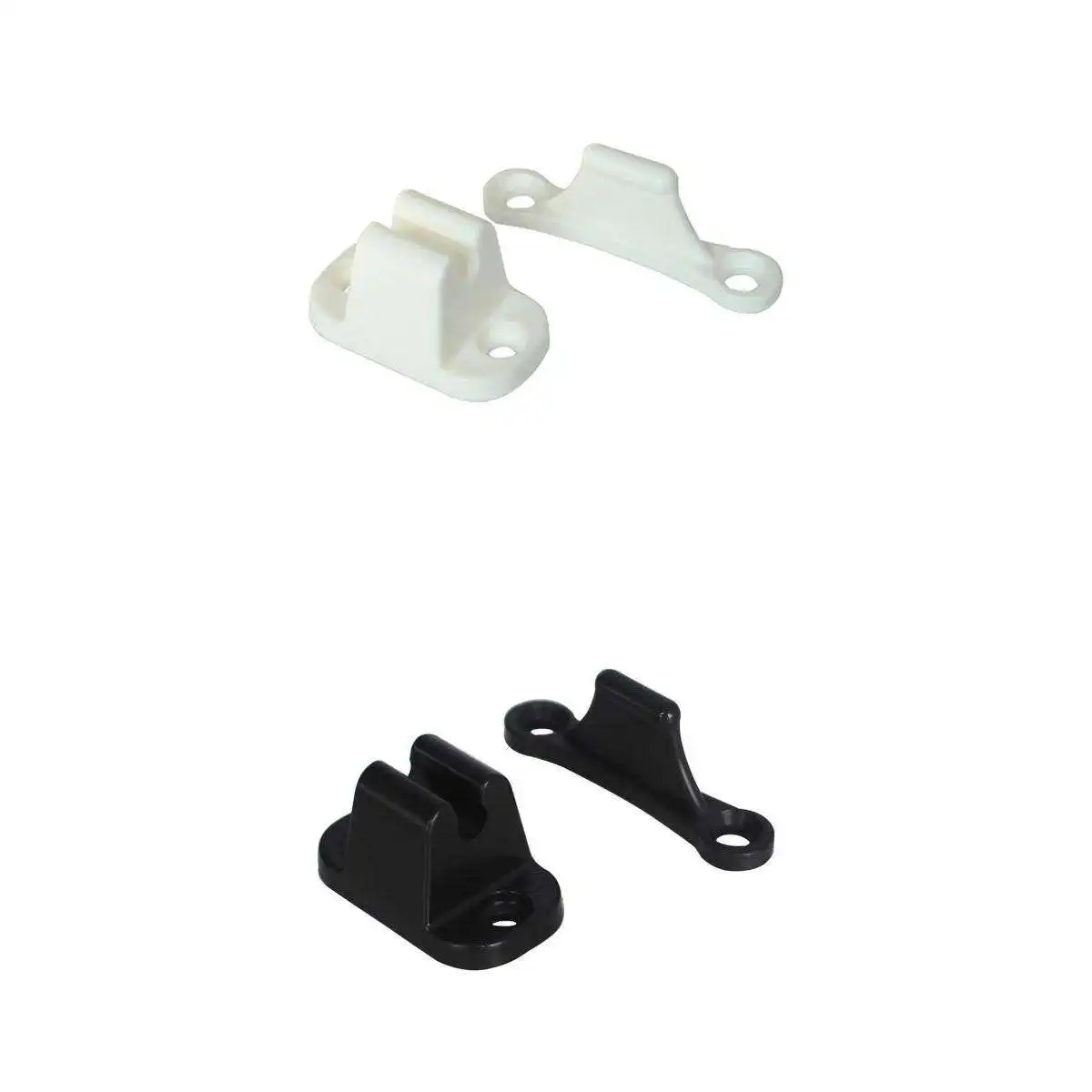 

2 Sets of T-Shaped Nylon Doorstop Retainers for Motorhome Caravan Motorhome