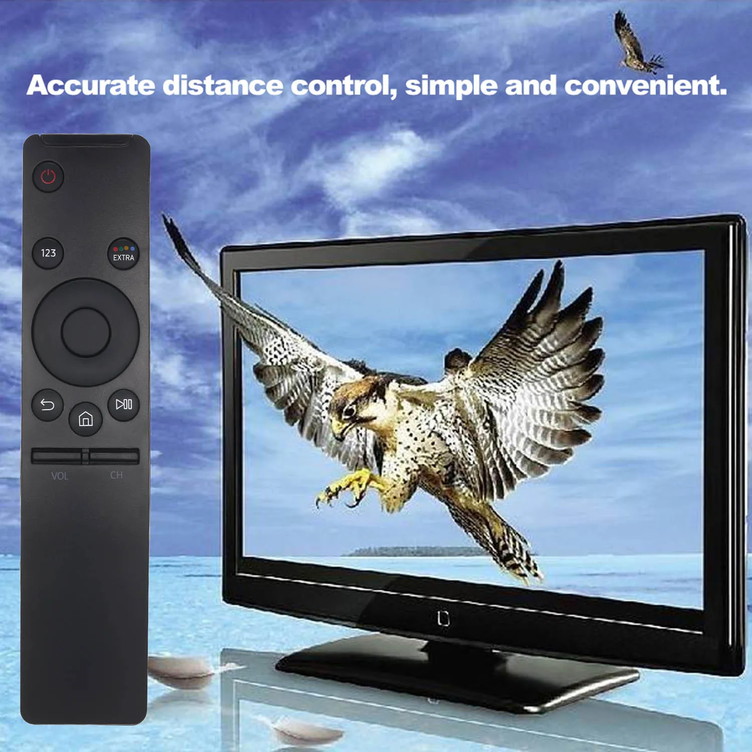 1PC Large Button Smart TV Remote Control for Samsung BN59-01260A BN59-01259B/E/D Television Controller | Электроника