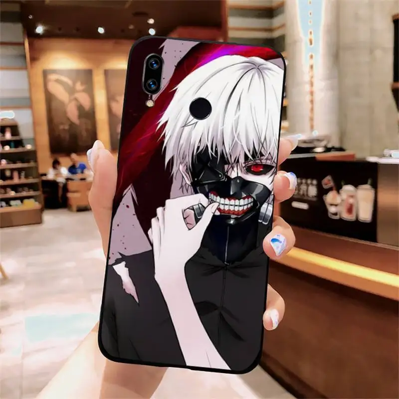 

Tokyo Ghoul Trendy Anime Kaneki Ken high quality Phone Case funda For Xiaomi Redmi note 7 8 9 t k30 max3 9 s 10 pro lite