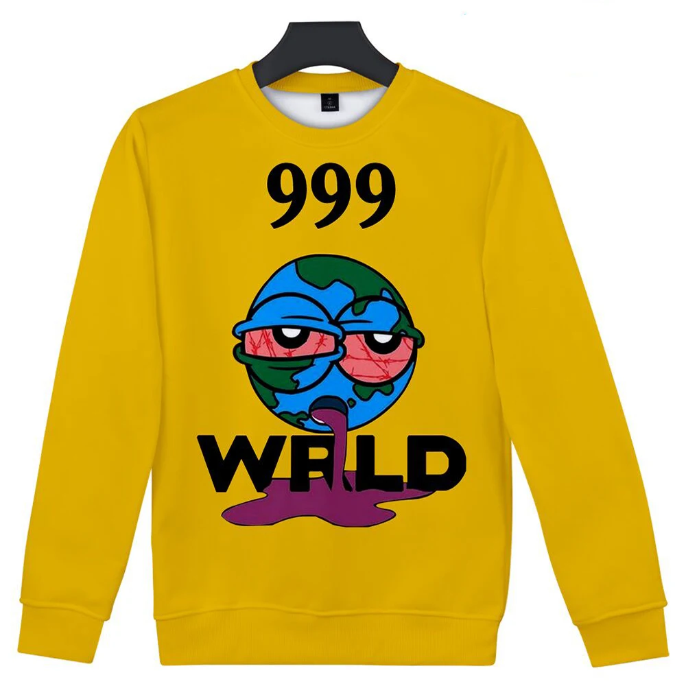 

Juice Wrld Round neck Hoodies New Hooded Fashion Casual Full Hip Hop Cool Juice Wrld Sweatshirt Hoody Coats Print Men Women