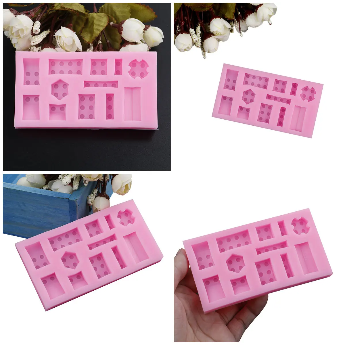 Силиконовая форма для шоколада детской вечевечерние конфет глины формы сделай