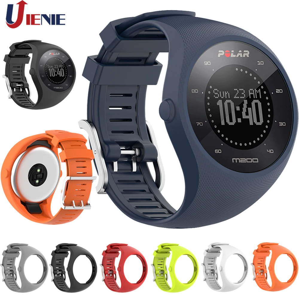 

Silicone Watch Band for Polar M200 Strap Smart Watch Bracelet Watchband Sport Replacement Wristband Correa for Polar M200