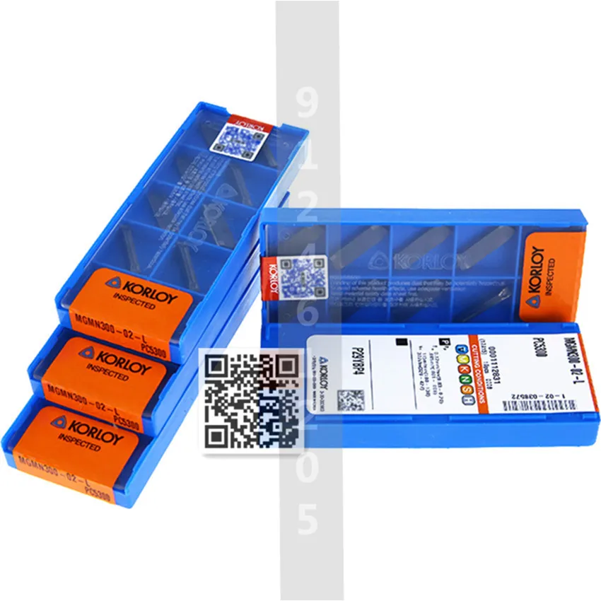 

MGMN300-02-R MGMN300-02-L MGMN300-04-L MGMN300-04-R PC5300 KORLOY Original CNC carbide inserts 10PCS/BOX