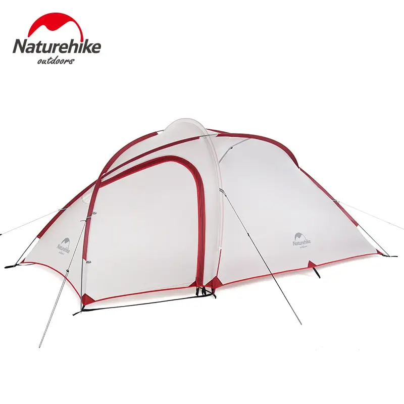 Naturehike Hiby Double Layers 40D Nylon Tent for 3-4 Person Families 4 Seasons Outdoor Camping | Спорт и развлечения