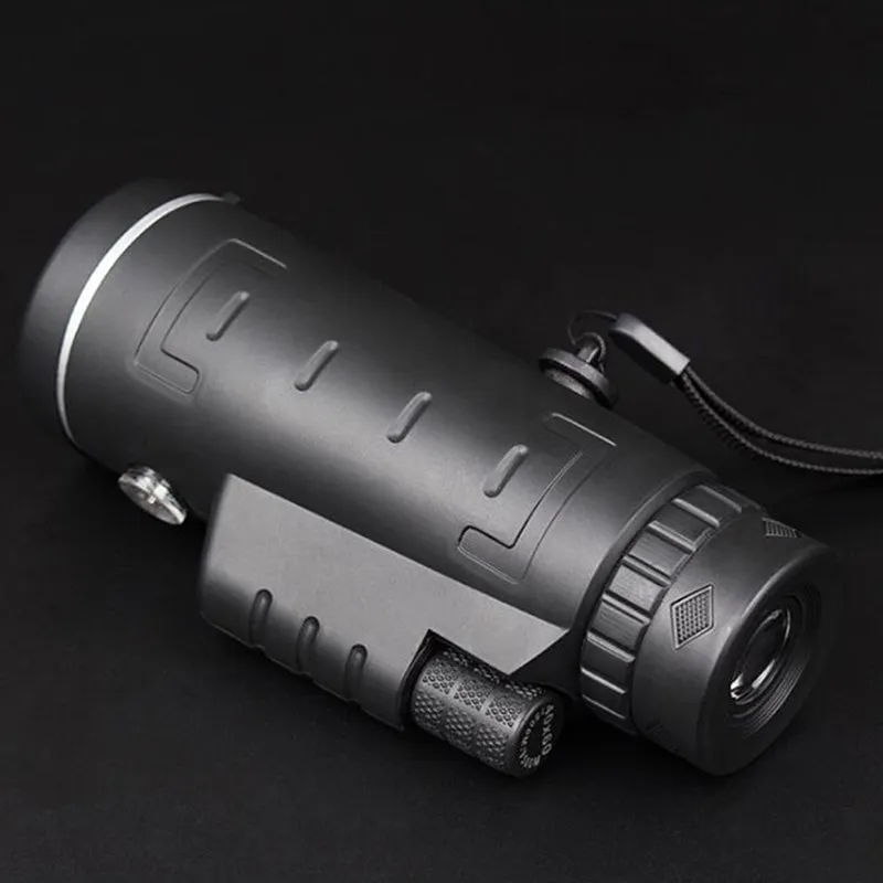 Waterproof Hunting Telescope 40X60 Monoculars Built-in Compass Rangefinder Fully Multi-coated BAK4 Prism | Инструменты