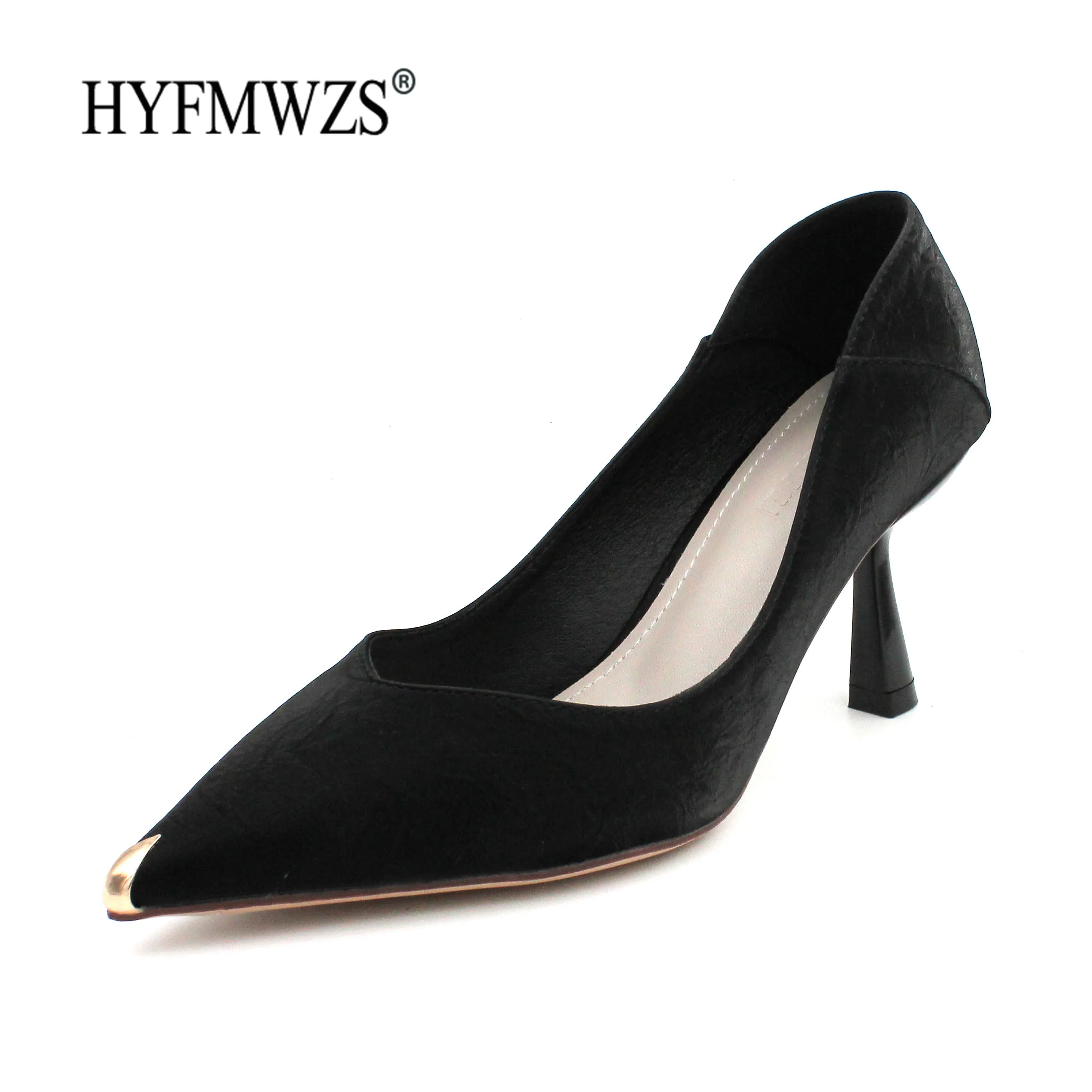 HYFMWZS/2019 г. zapatos mujer замшевые туфли Tacones на высоком каблуке Altos Mujer пикантная женская
