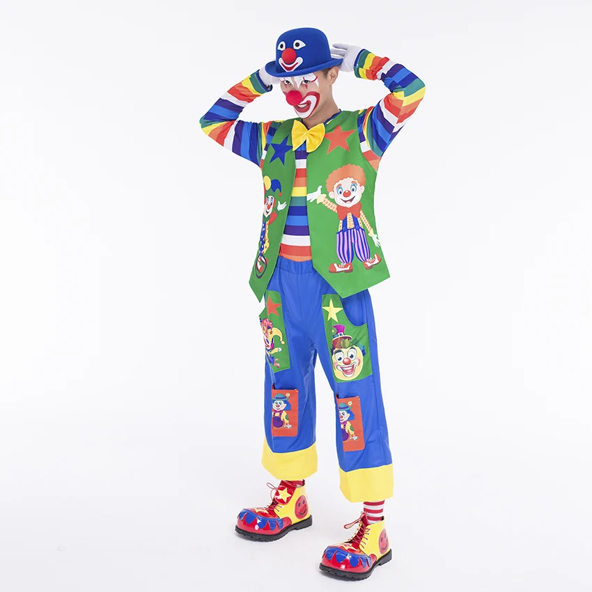 Костюм клоуна для взрослых костюм Хэллоуина 16 видов стилей| |