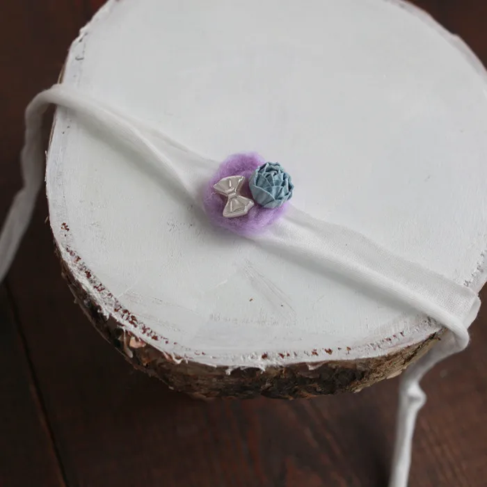 Новорожденные фотографии реквизит Детские резинки для волос Искусственный