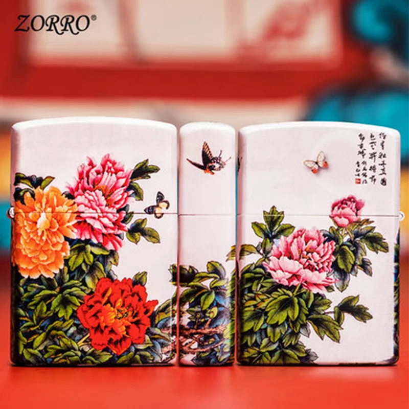 Z91711 Зажигалки не Zippozorro флинты и фитиль для сигаретных зажигалок Zippo и любых масляных бензиновых зажигалок - Color: Z91711