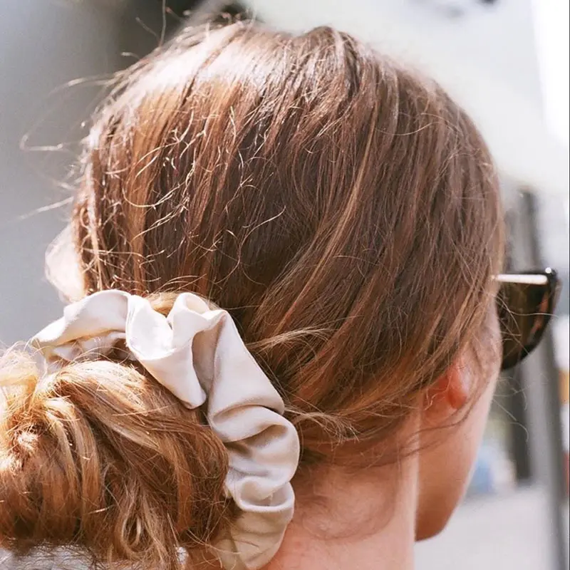 Модные эластичные волосы Flatfoosie из бархата для женщин. Сатиновая леопардовая резинка для хвоста и аксессуары.